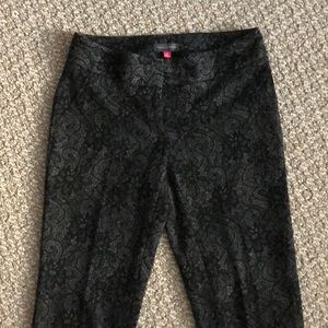 Vince Camuto Lace Print Skinny Pants